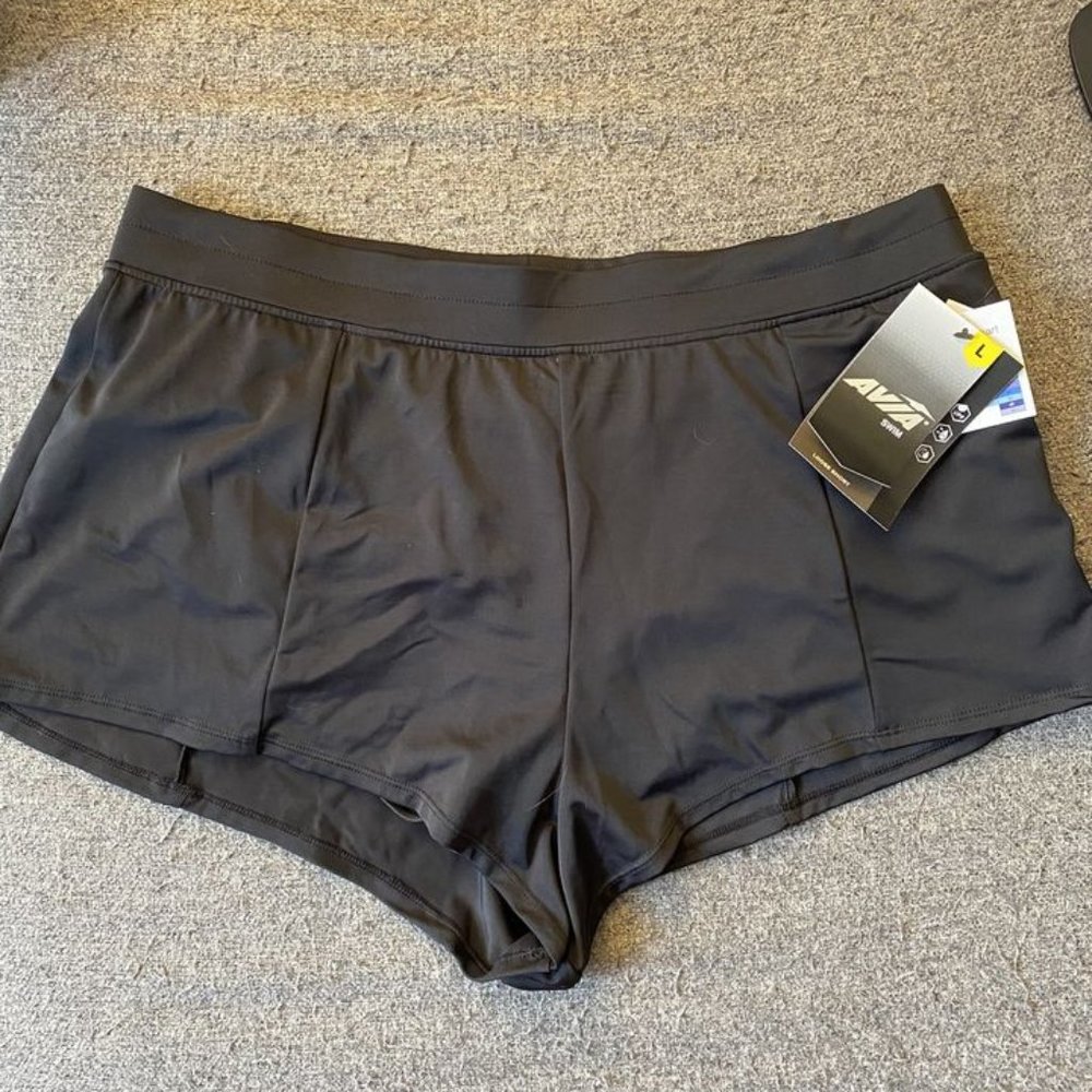 New Black Swim Shorts